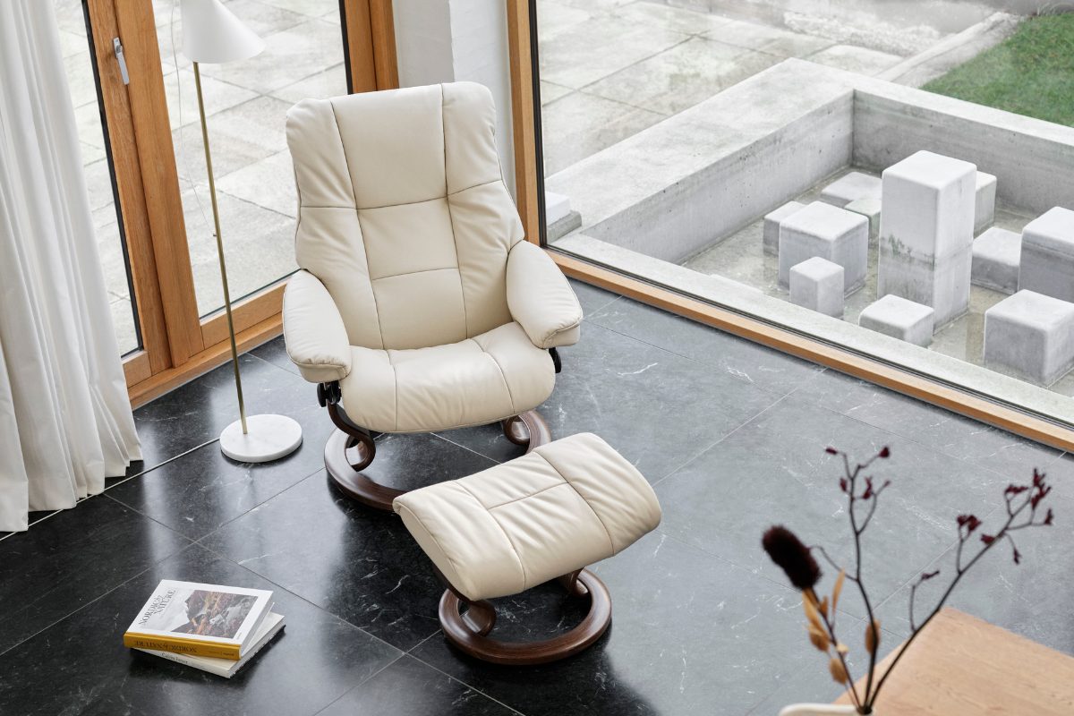 Stressless Mayfair + Pouf